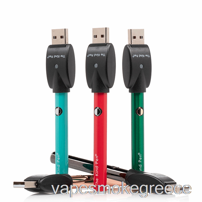 Vape Greece The Kind Pen Vv 510 Thread Battery Black / Gold